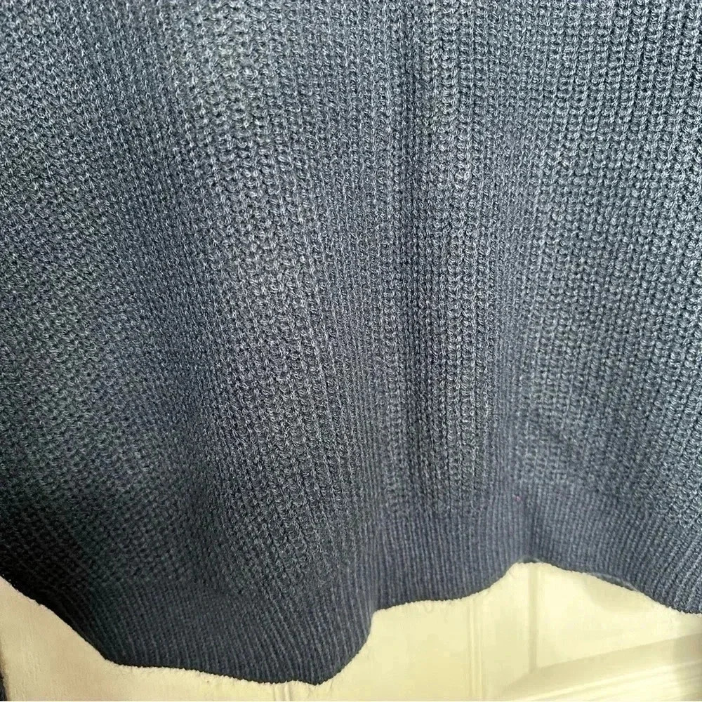 Bluenotes Cable knit Sweater Crewneck Chevron Red, White, & Blue Size Medium - Picture 15 of 16